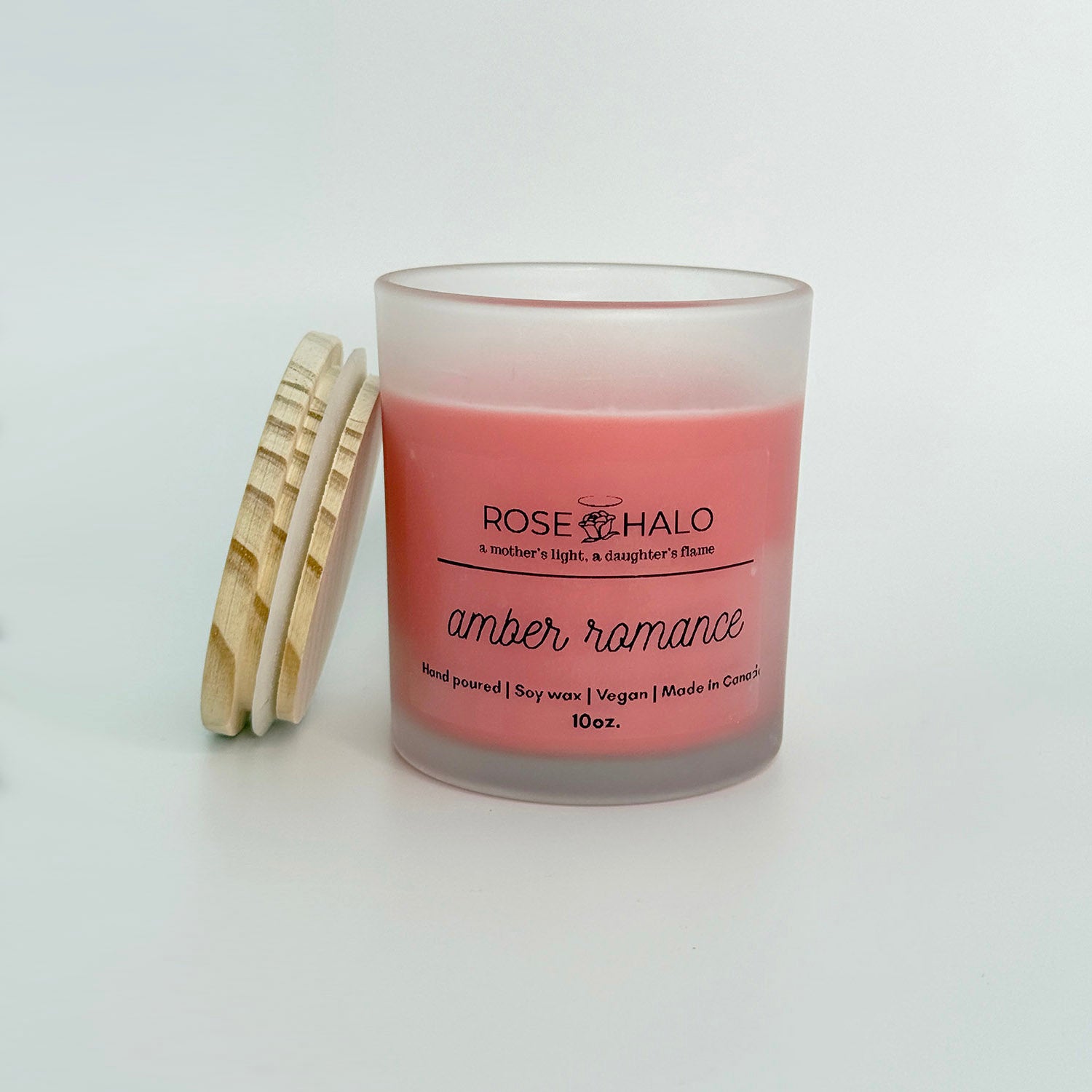 Amber Romance 10 oz. Scented Candle in Glass Jar