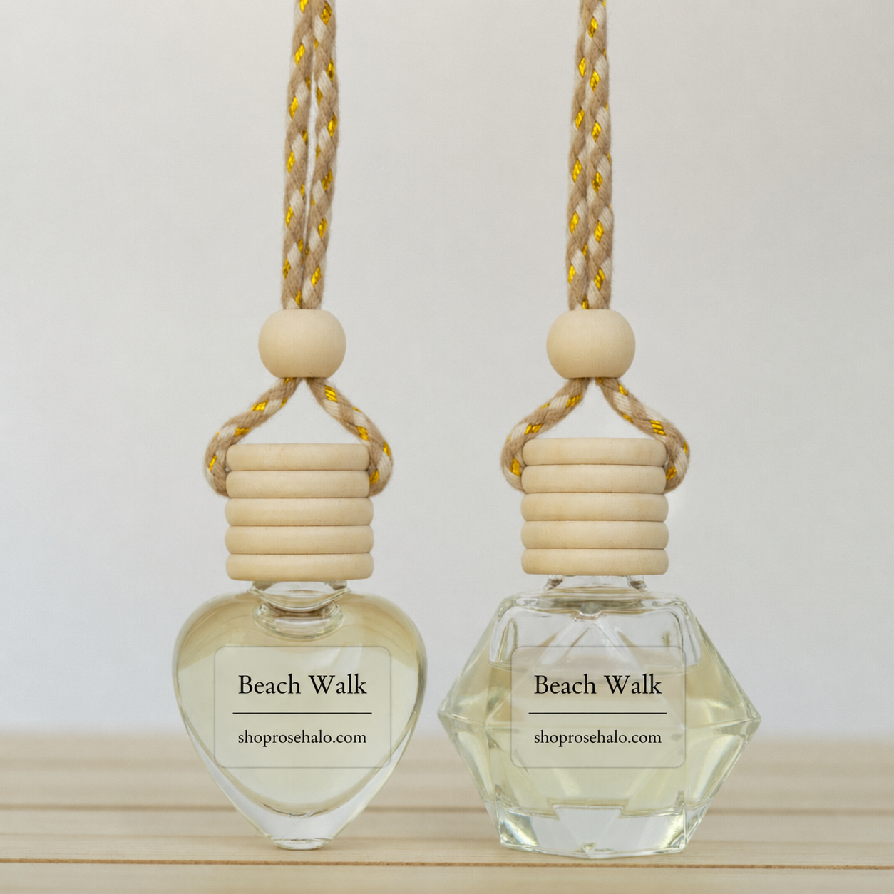 Hanging car air freshener - Beach Walk