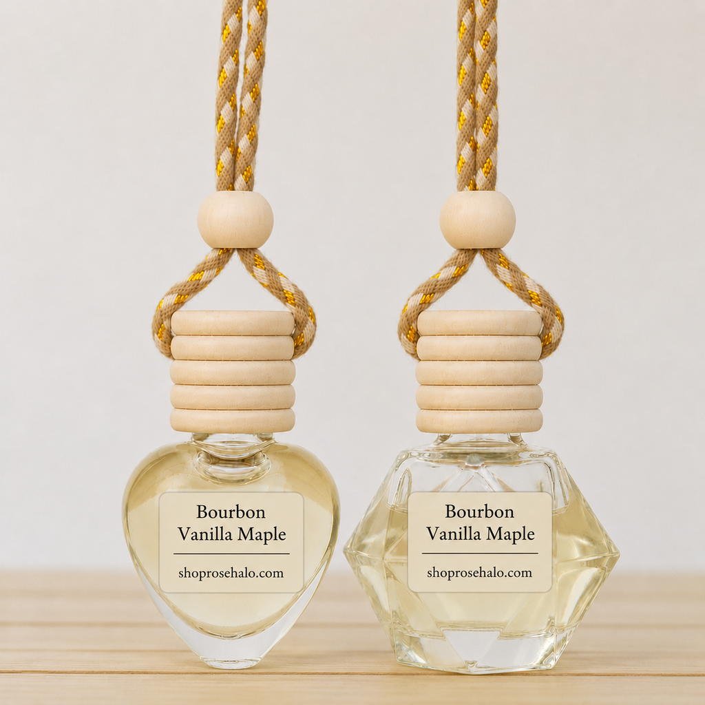 Hanging car air freshener - Bourbon Vanilla Maple