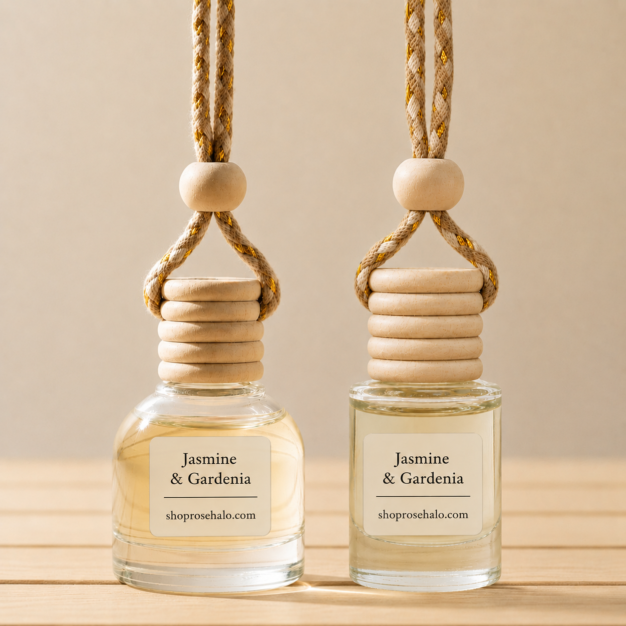 Hanging car air freshener - Jasmine & Gardenia
