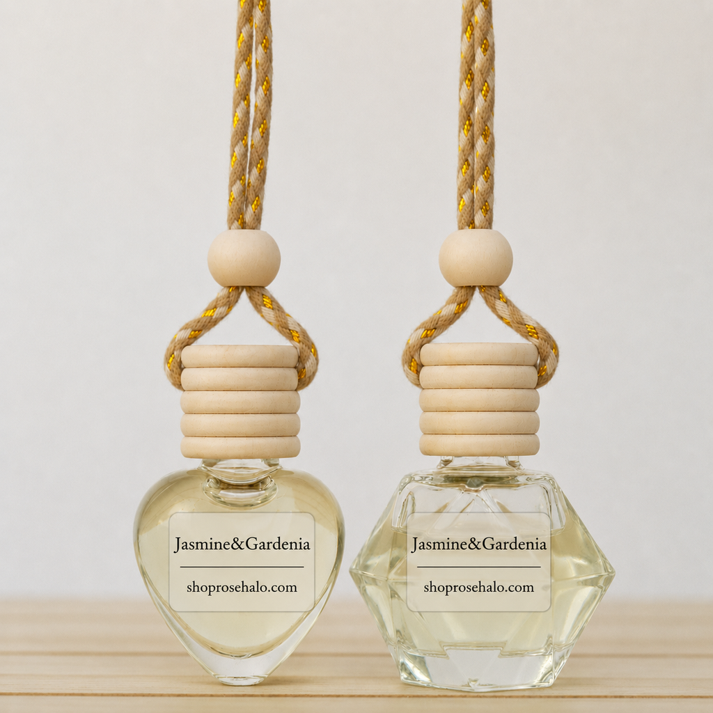 Hanging car air freshener - Jasmine & Gardenia