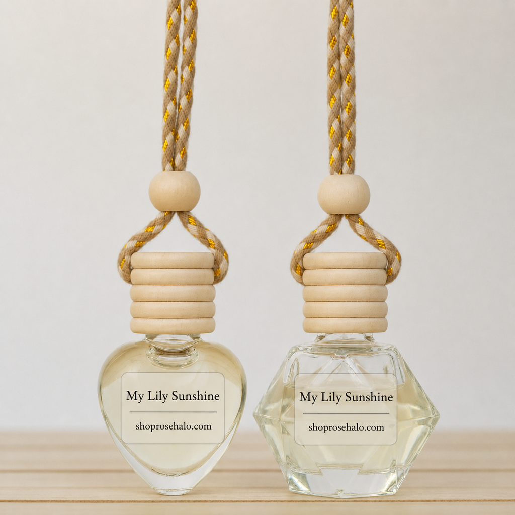 Hanging car air freshener - My Lily Sunshine
