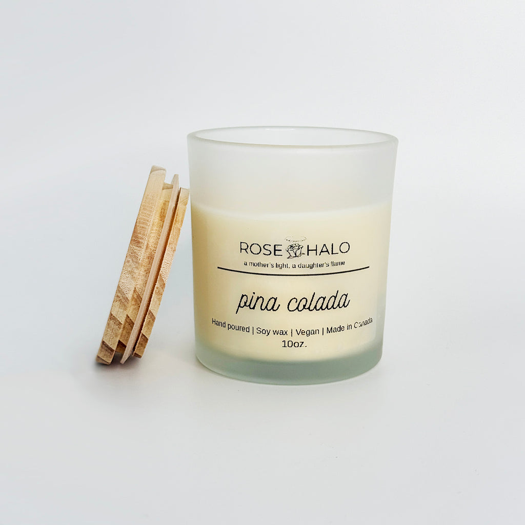 Piña Colada Candle – 10 oz Glass Jar