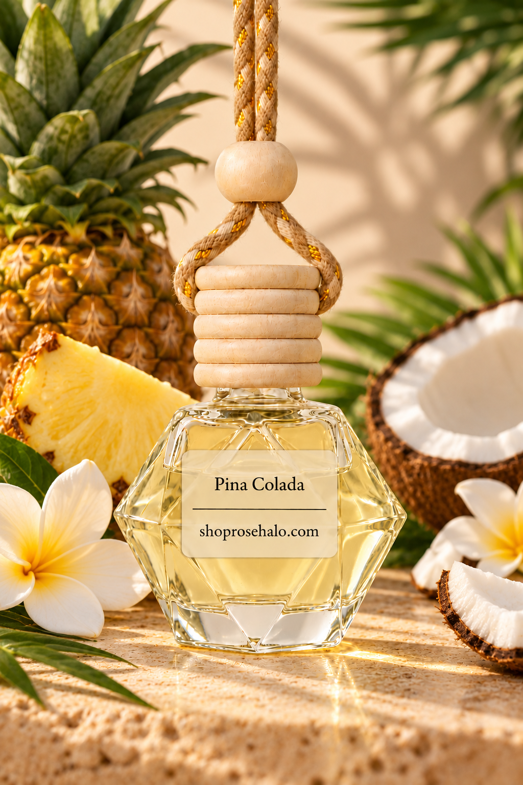 Hanging car air freshener - Pina Colada