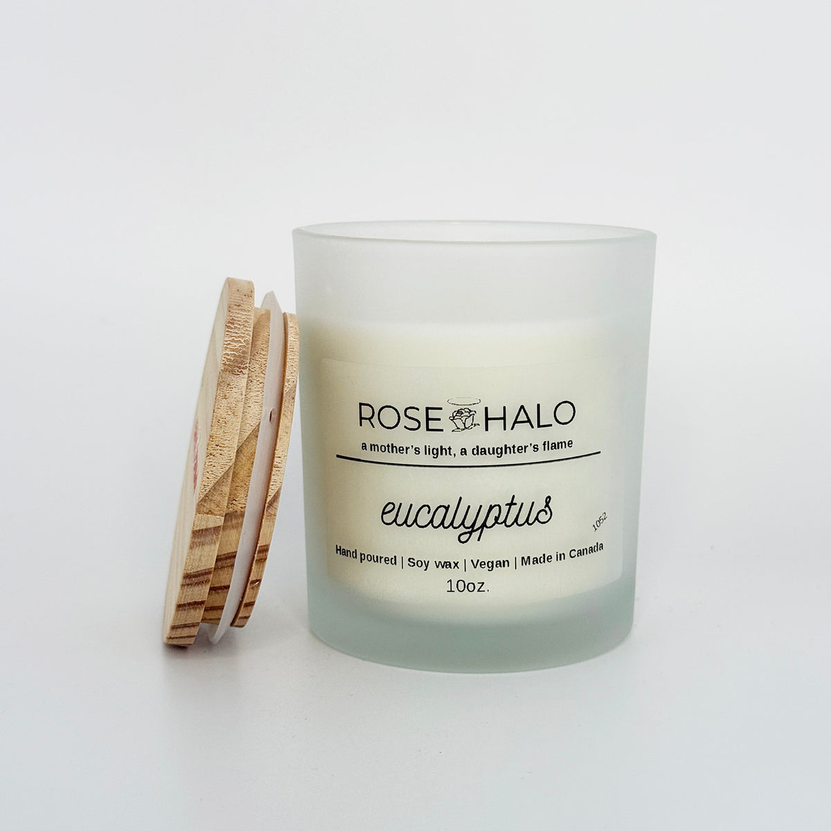 Eucalyptus Candle – 10 oz Glass Jar