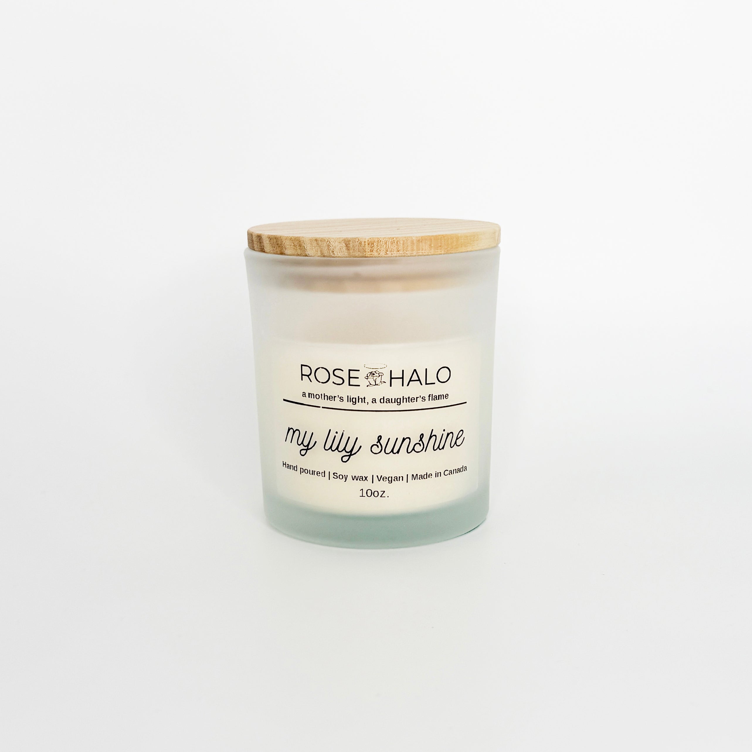 My Lily Sunshine Candle – 10 oz Glass Jar