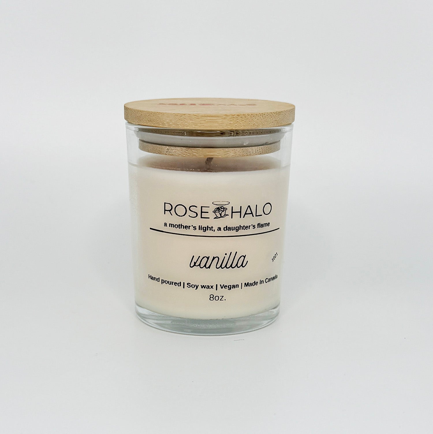 Vanilla Candle – 7 oz Glass Jar