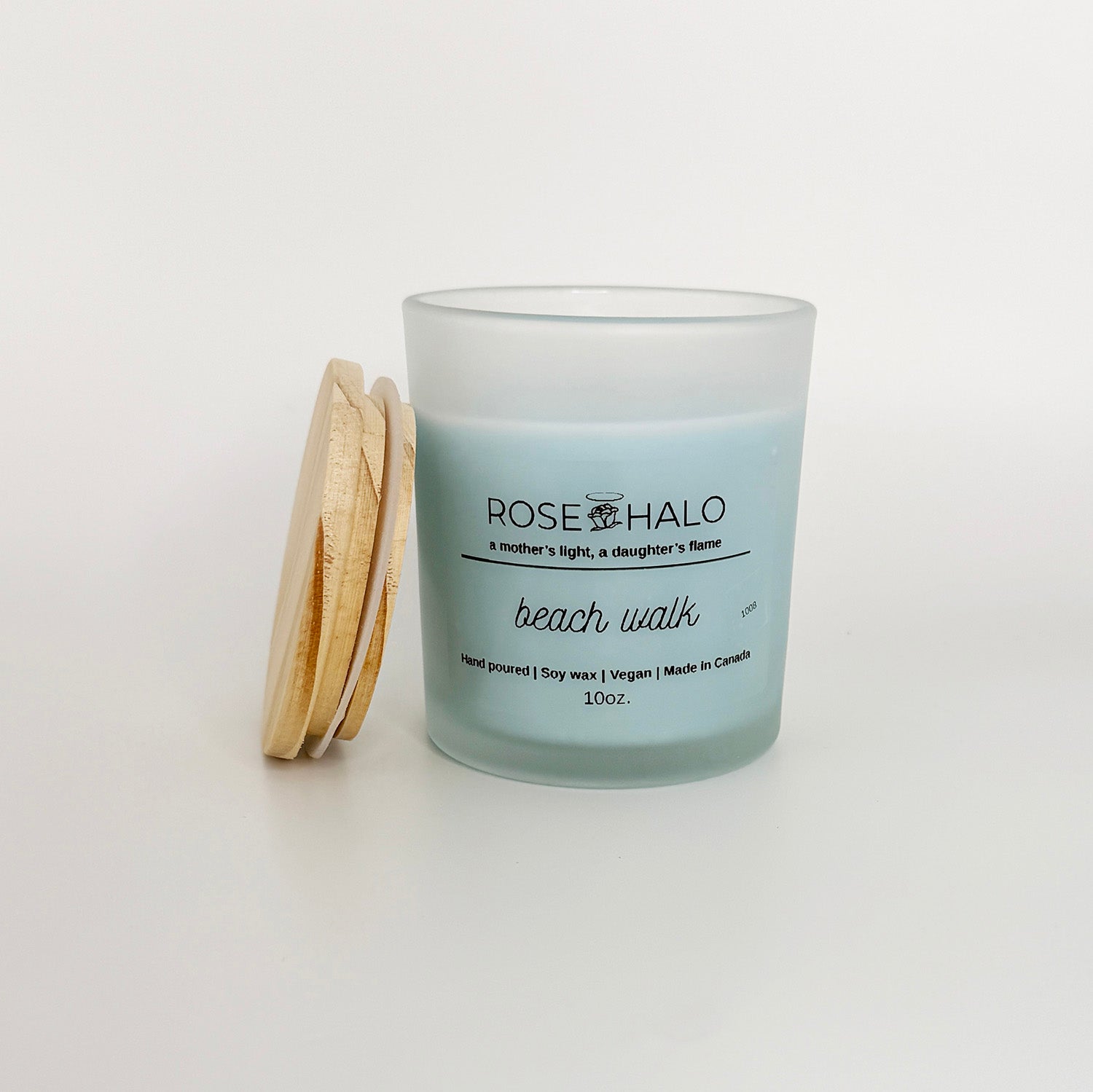 Beach Walk 10 oz. Scented Candle  in Glass Jar