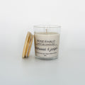 Cedarwood & Juniper Candle – 7 oz Clear Glass Jar