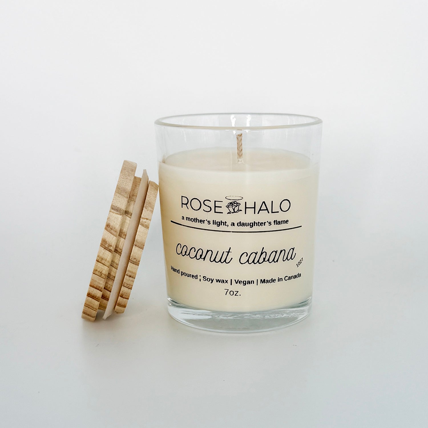 Coconut Cabana Candle – 7 oz Glass Jar