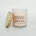 Apricot Rose 10 oz. Scented Candle  in Glass Jar