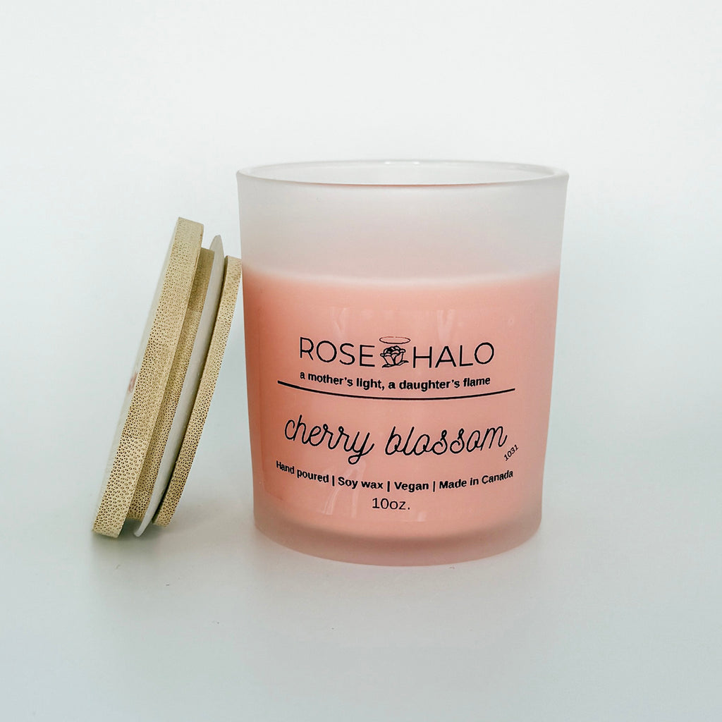 Cherry Blossom Candle – 10 oz Glass Jar
