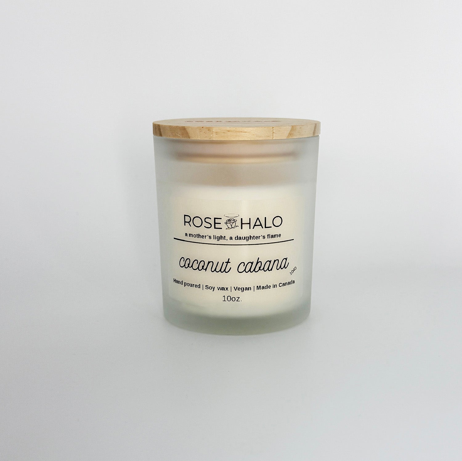 Coconut Cabana Candle – 10 oz Glass Jar