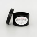 Bourbon Vanilla Maple Candle – 8 oz Black Metal Tin
