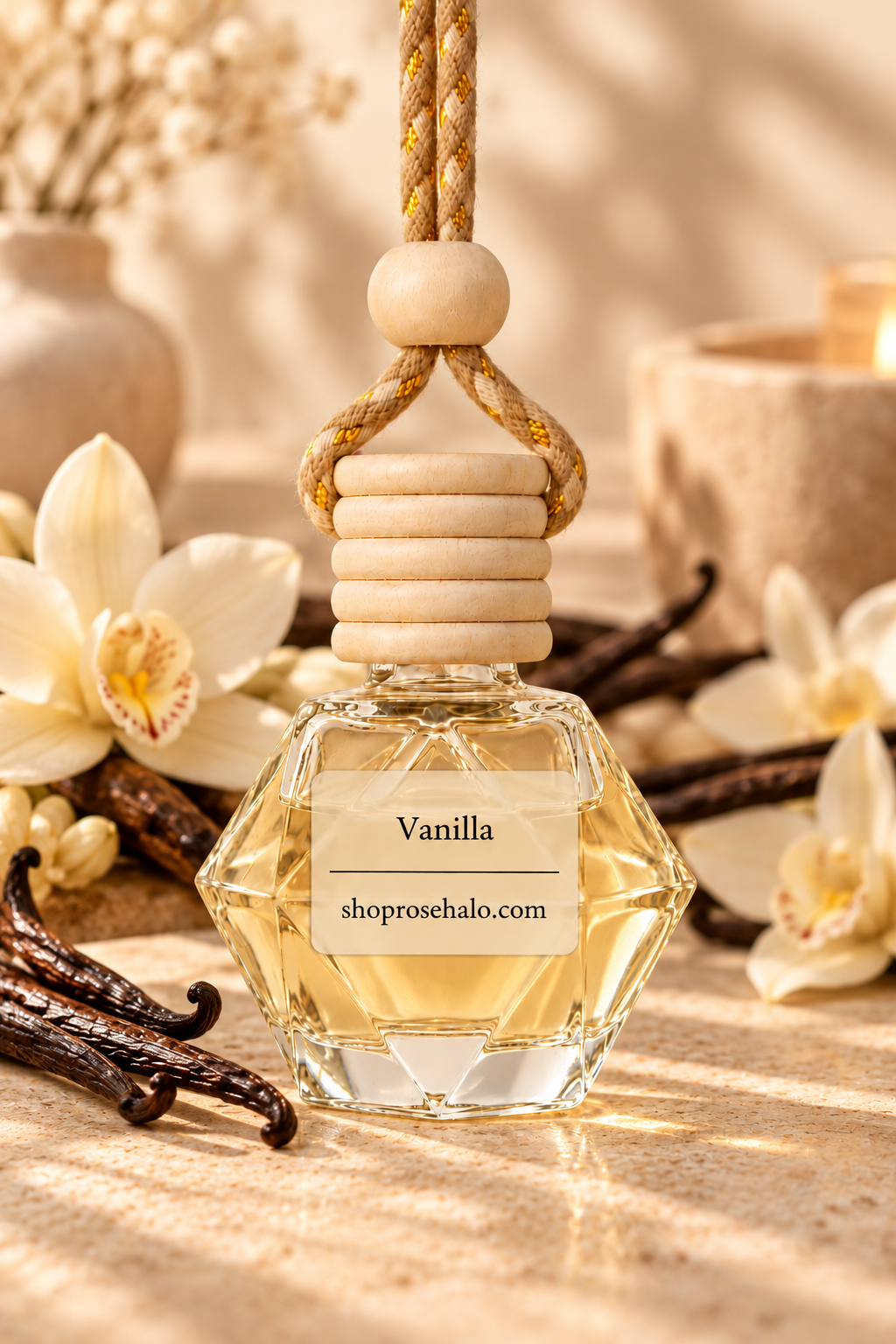 Hanging car air freshener - Vanilla